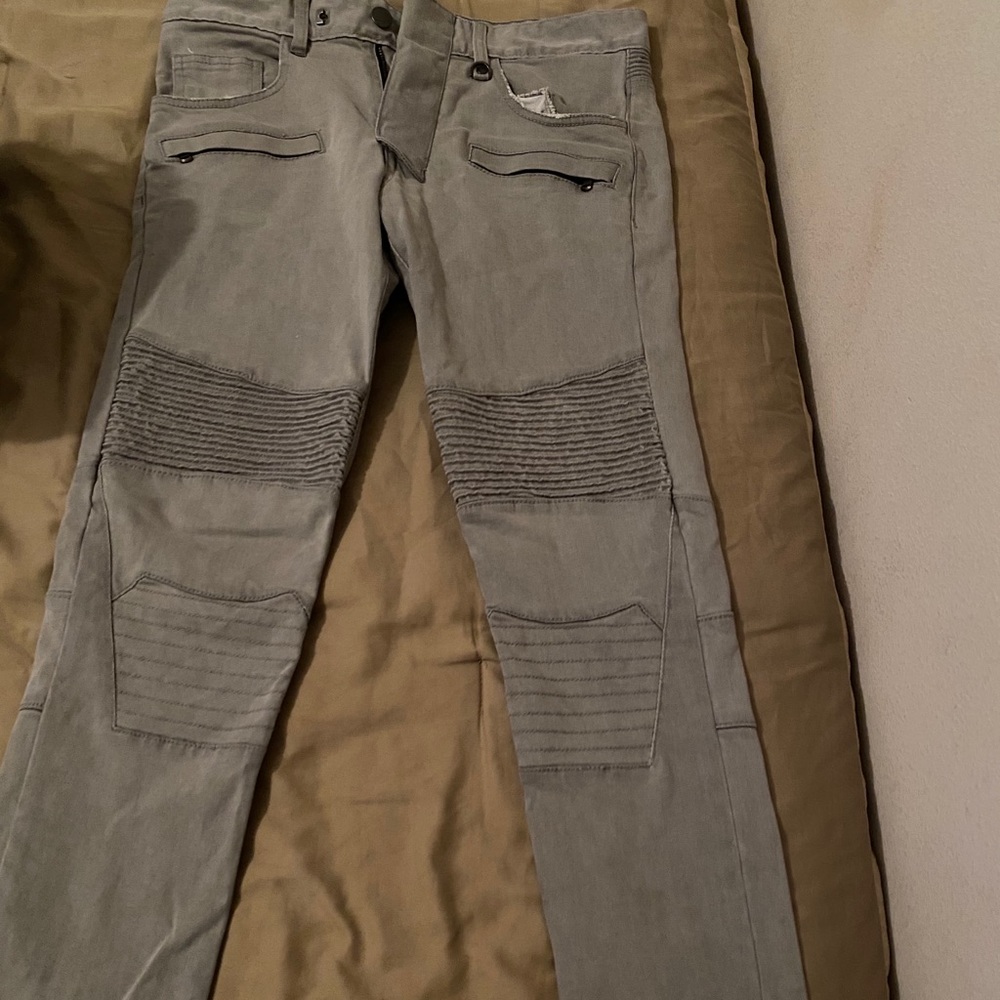 Hyperdenim light gray denim
